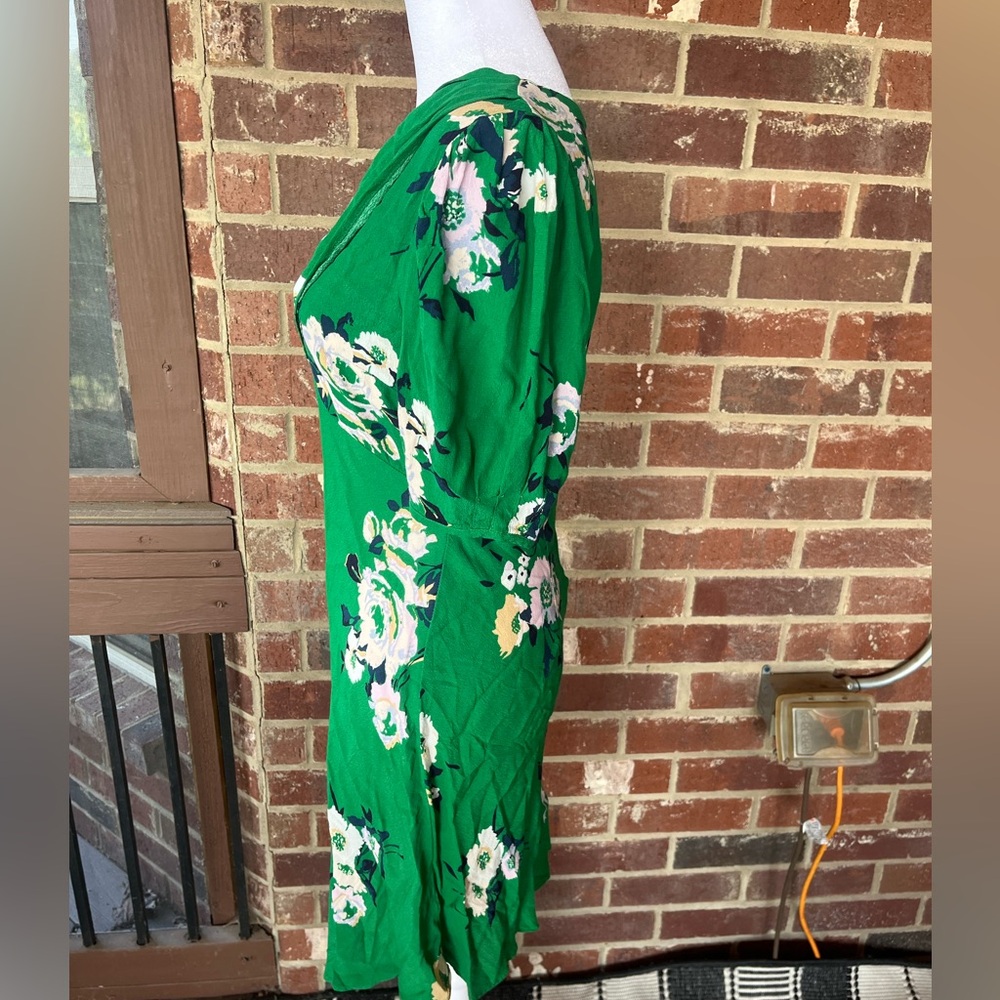 Free People Garden Floral Sleeve Dress Size 6 - Picture 6 of 14